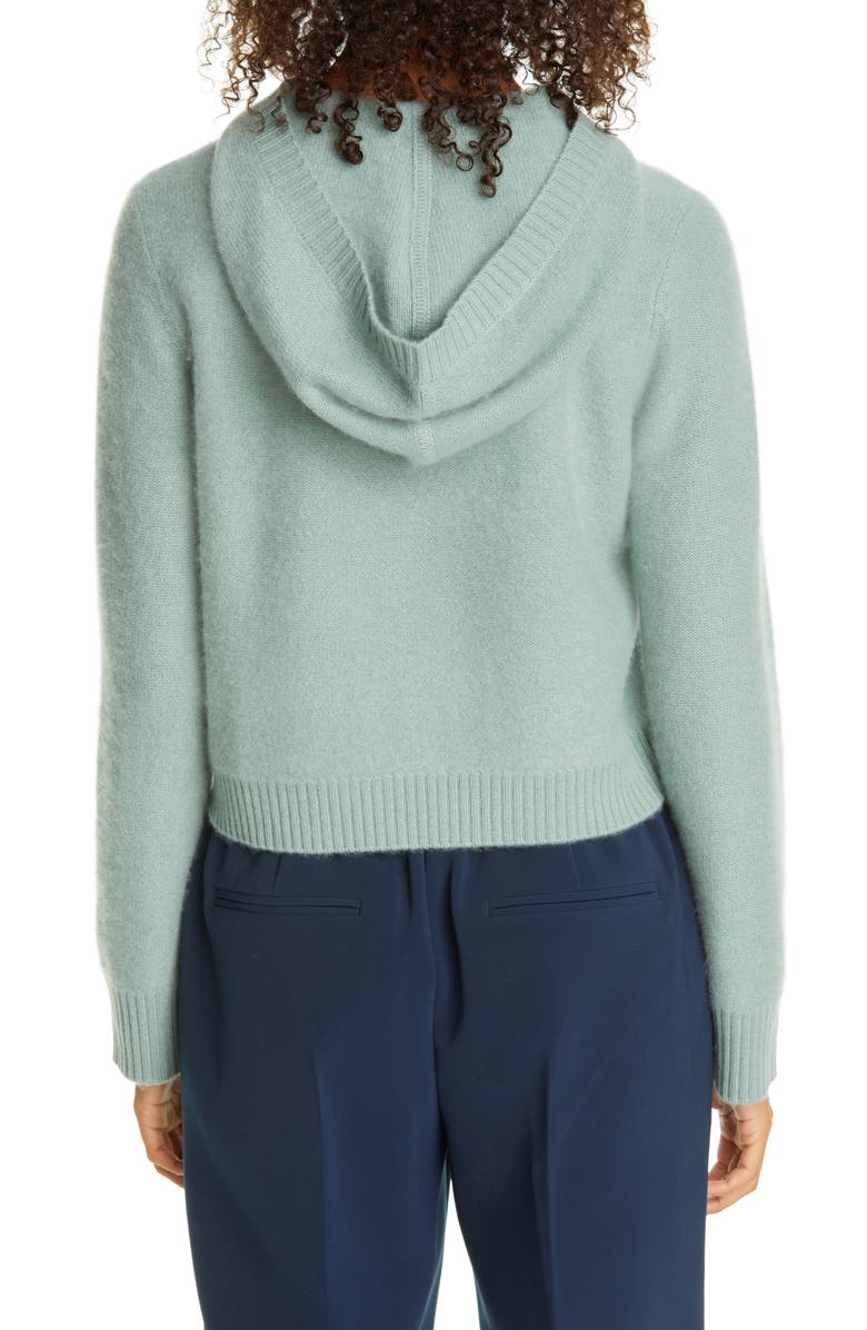 Club Monaco Boiled Cashmere Crop Hoodie, Alternate, color,