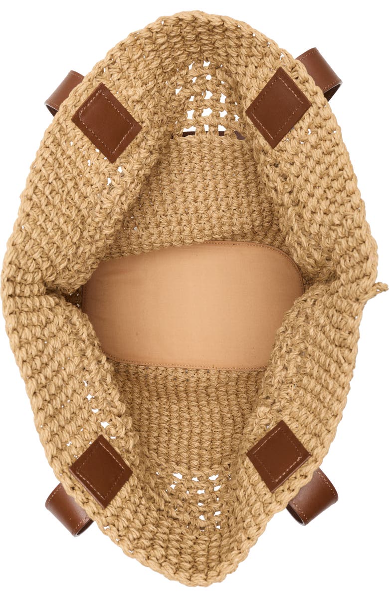 Collection XIIX Raffia Market Tote, Alternate, color, Natural