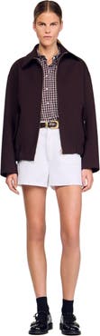 SANDRO Oversized jacket