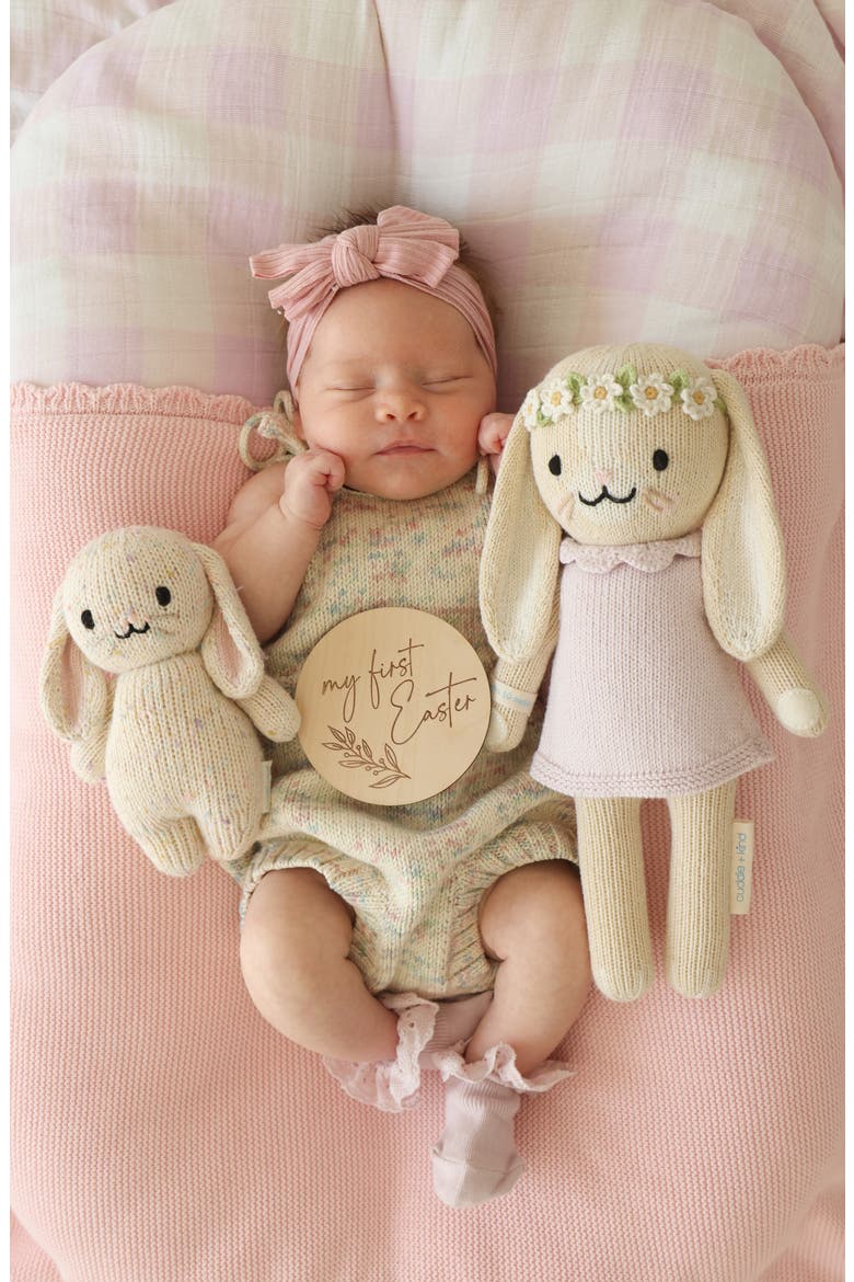 Little Hannah the Bunny Stuffed Animal, Alternate, color, VIOLET