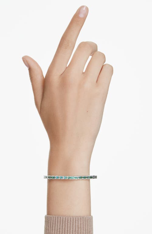 Swarovski Matrix Baguette Cut Crystal Bangle