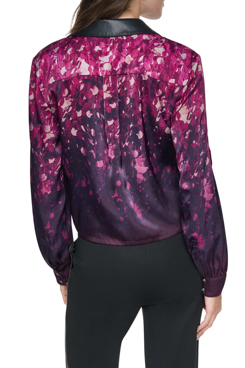 Abstract Print Long Sleeve Woven Shirt, Alternate, color, PAILLETTE