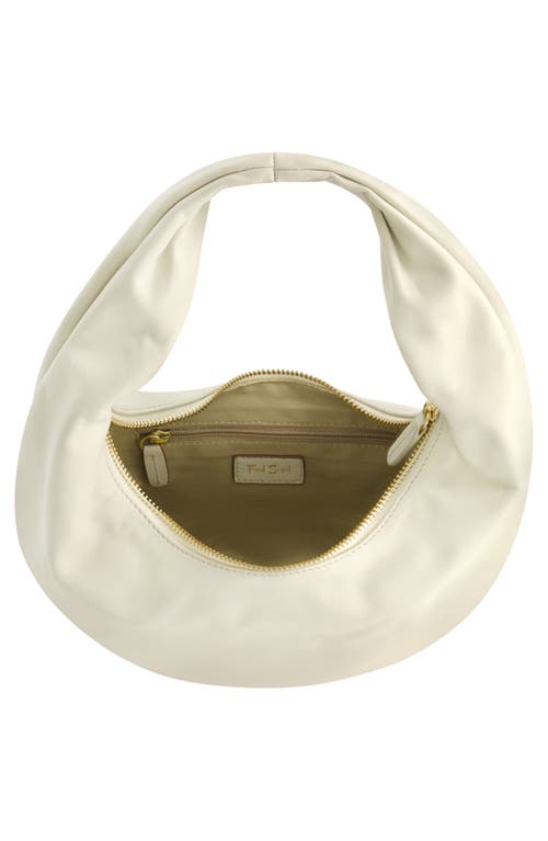 Fred By Fred Segal Rounded Soft Hobo Bag In Off White
