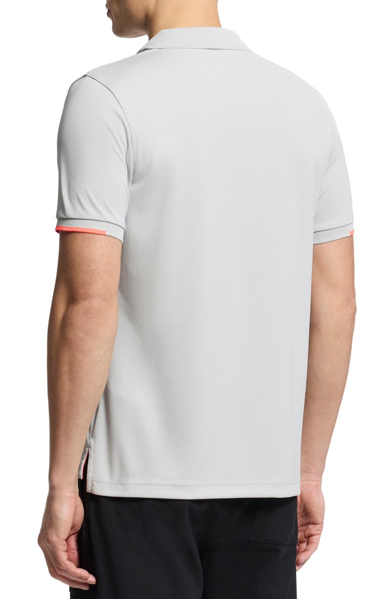 Psycho Bunny Elliston Slim Fit Sport Piqué Polo, Alternate, color, Micro Chip