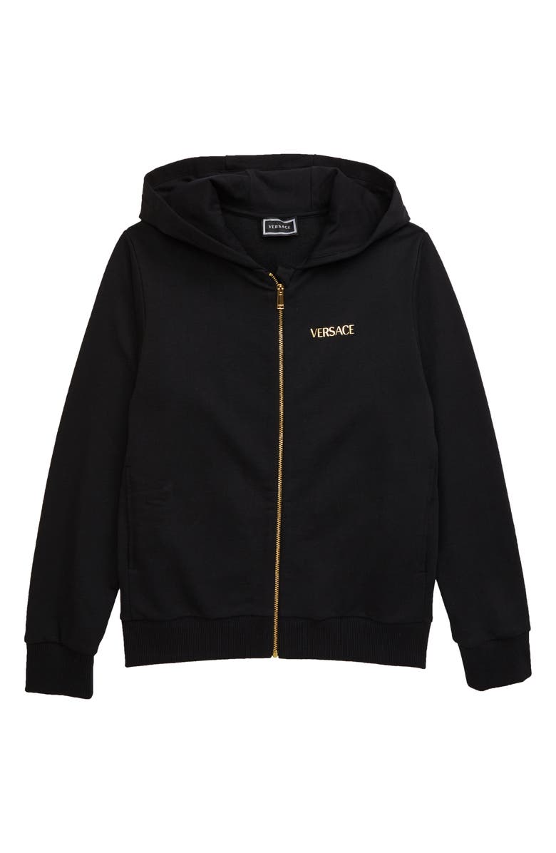 Versace Medusa Full Zip Hoodie, Main, color,