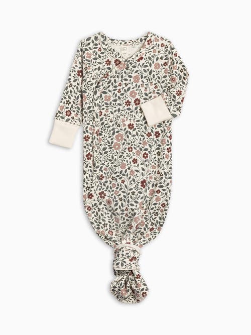 Colored Organics Kids' Organic Indy Kimono Gown In Multi