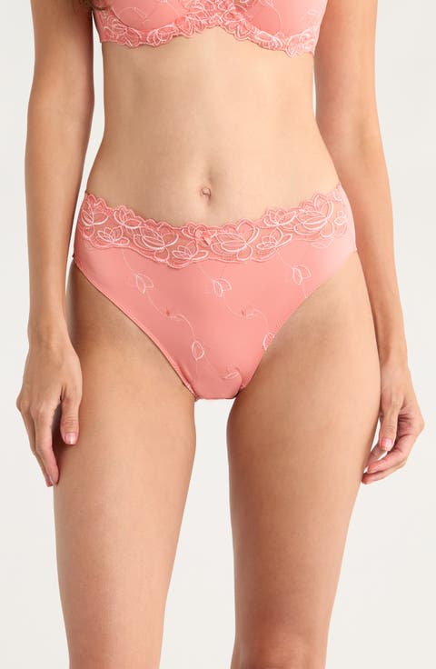 Diva Embroidered Mesh Panties