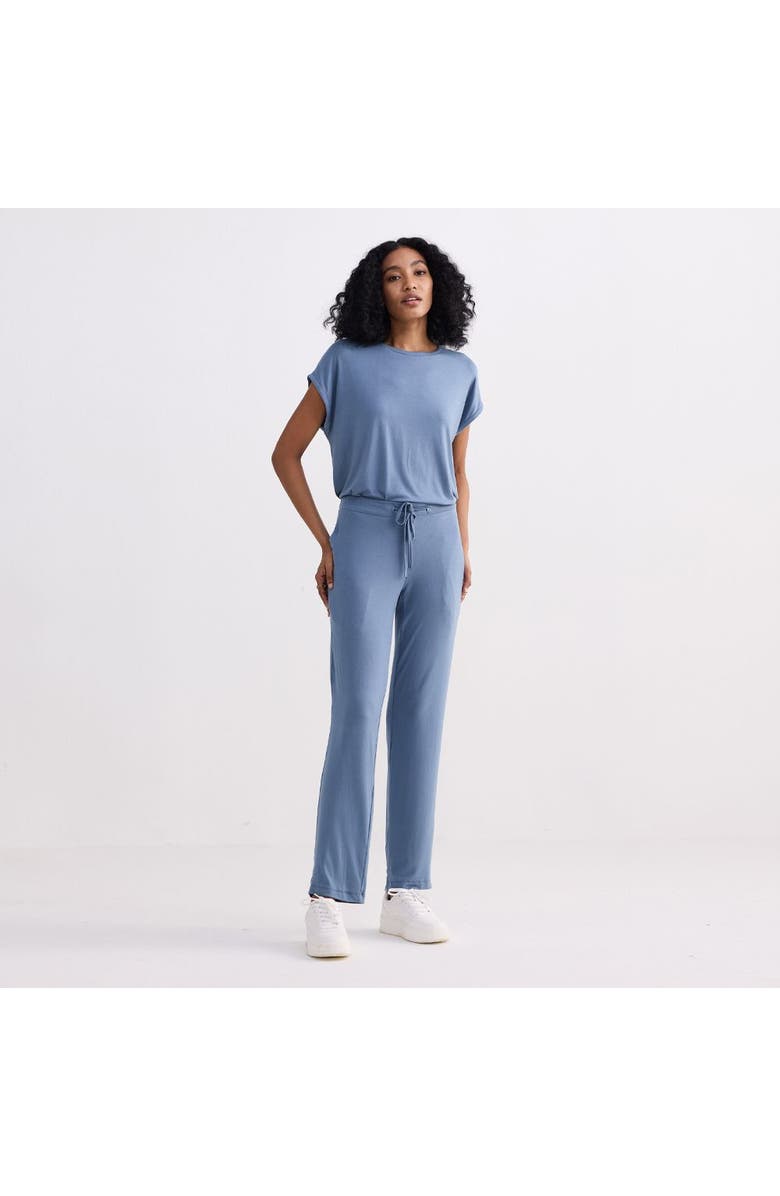 Reistor Relaxed Tee Set in Blue, Alternate, color, Blue
