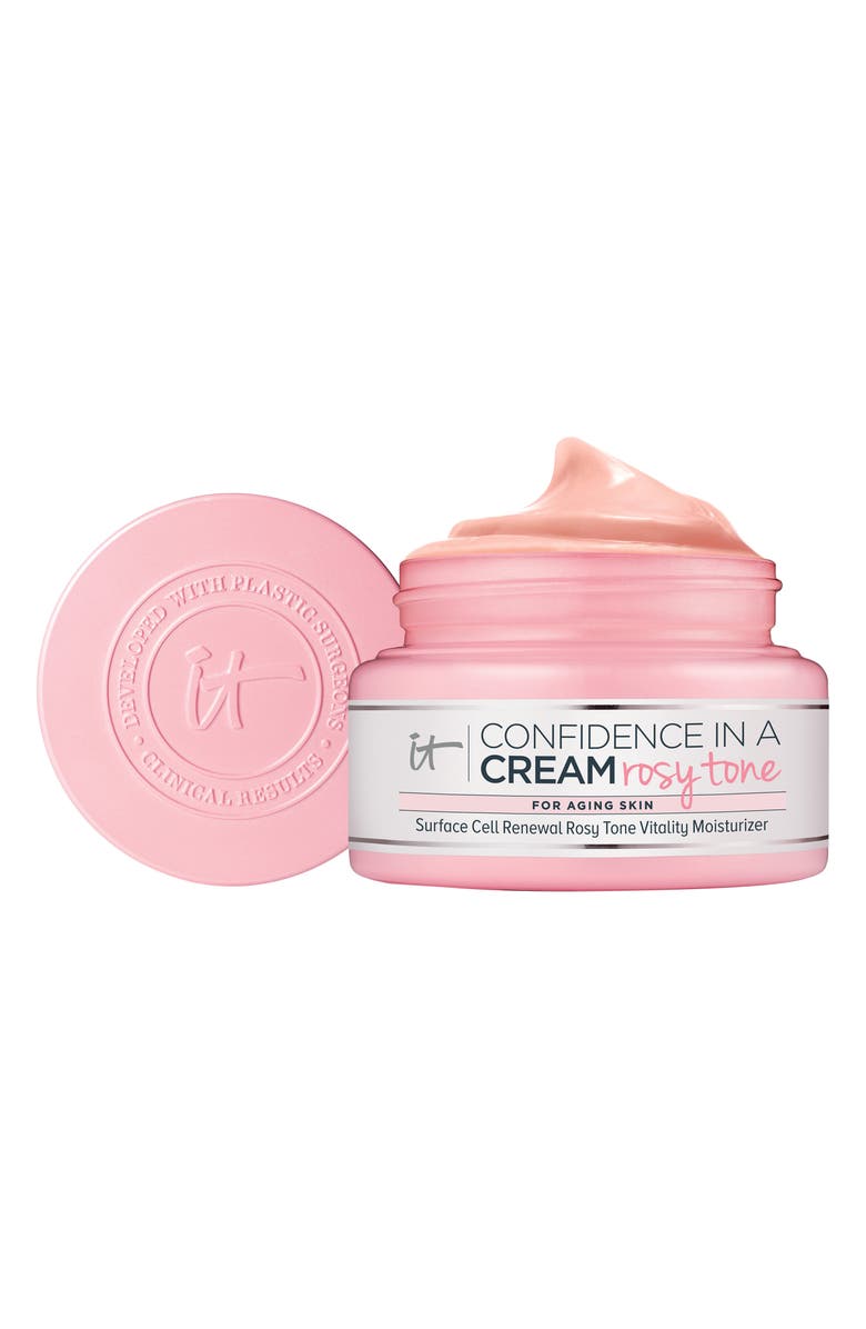 IT Cosmetics Rosy Tone Confidence in a Cream, Main, color, 