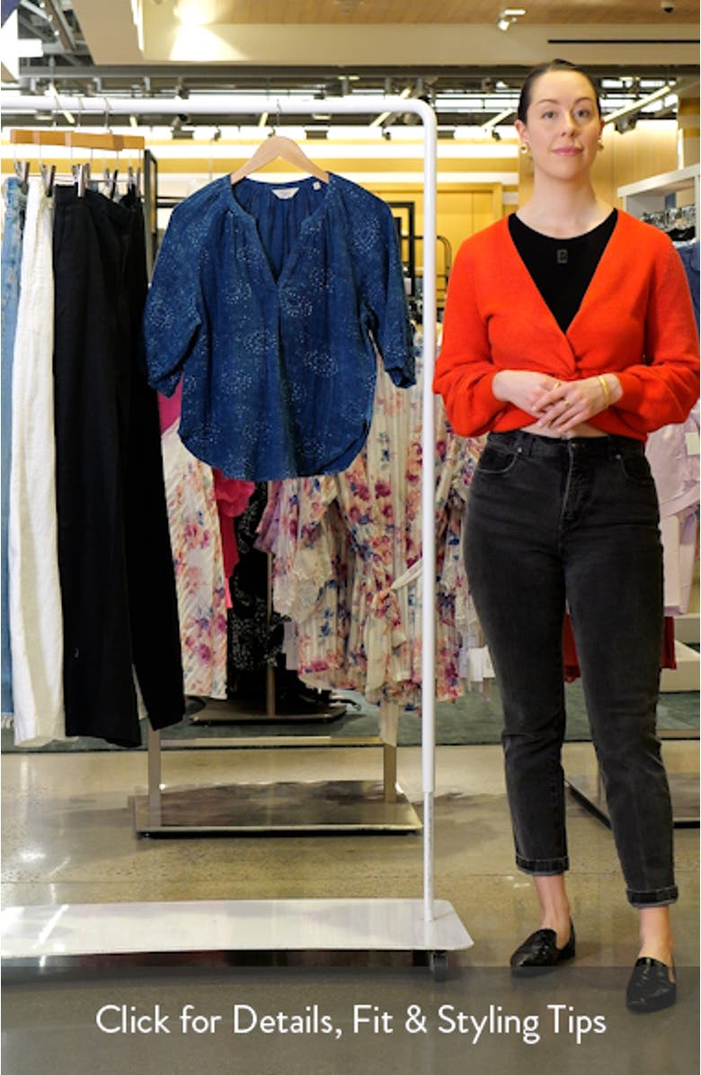 Seacliff Print Organic Cotton Top, sales video thumbnail