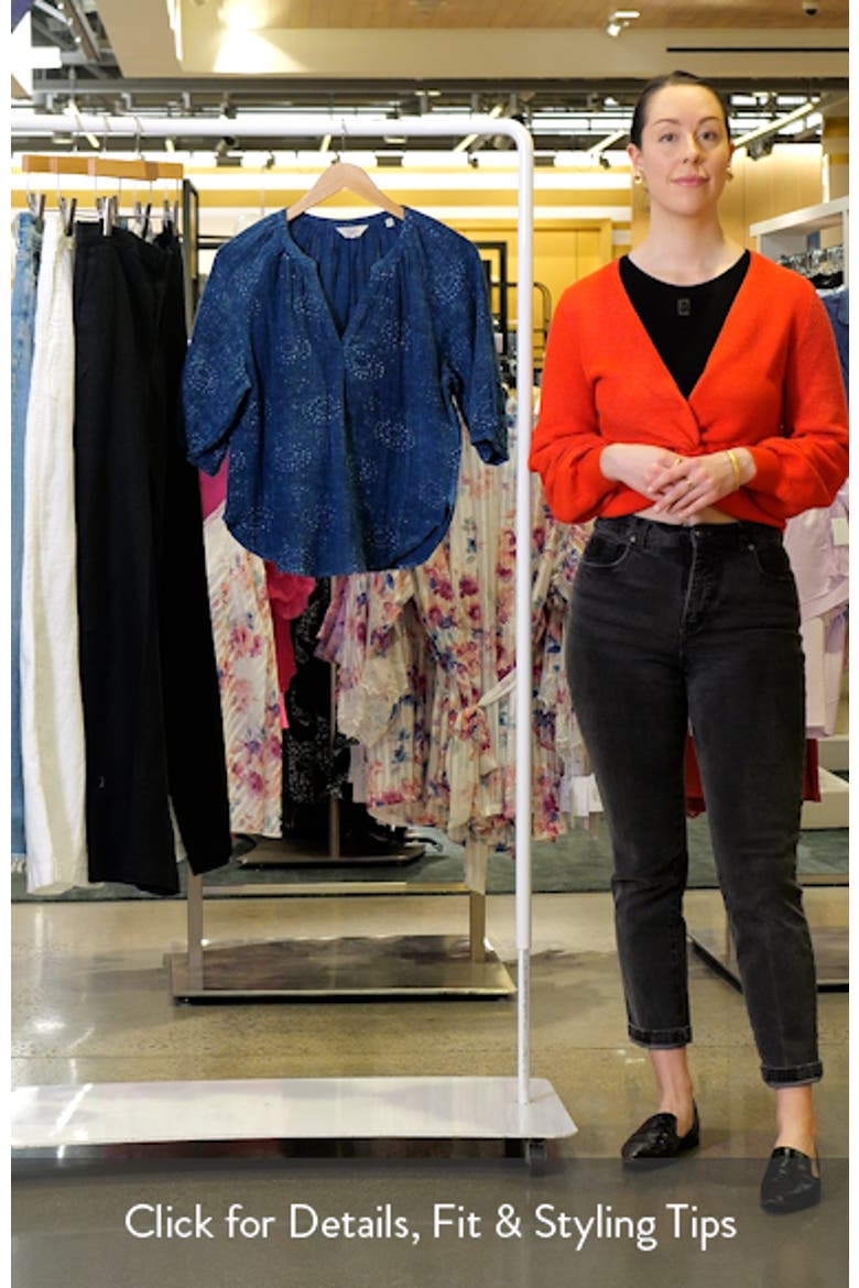 Seacliff Print Organic Cotton Top video