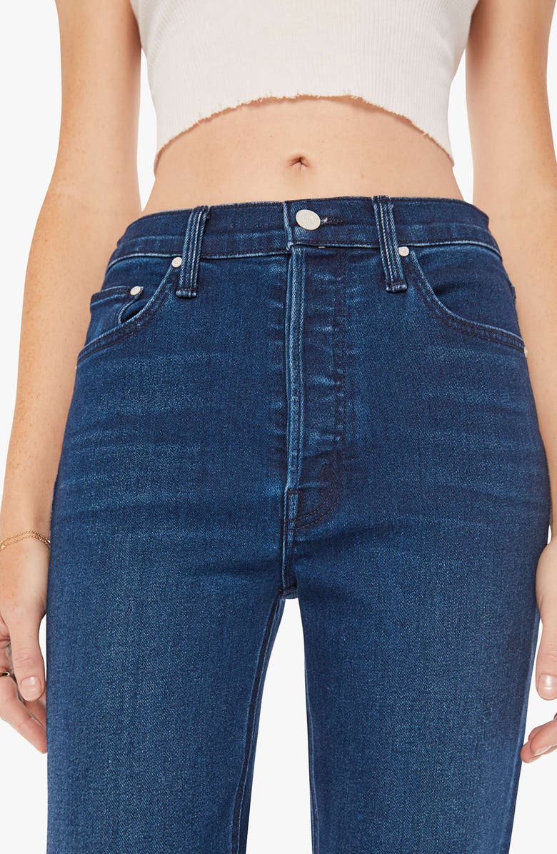 MOTHER The Tripper High Waist Ankle Bootcut Jeans, Alternate, color,