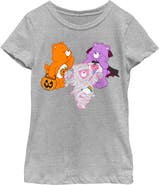 Care Bears Girls' Halloween Bears Graphic Short Sleeve T-Shirt