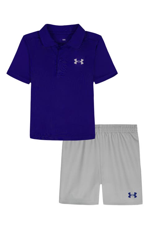 Kids' Performance Polo & Pull-On Shorts Set (Toddler)