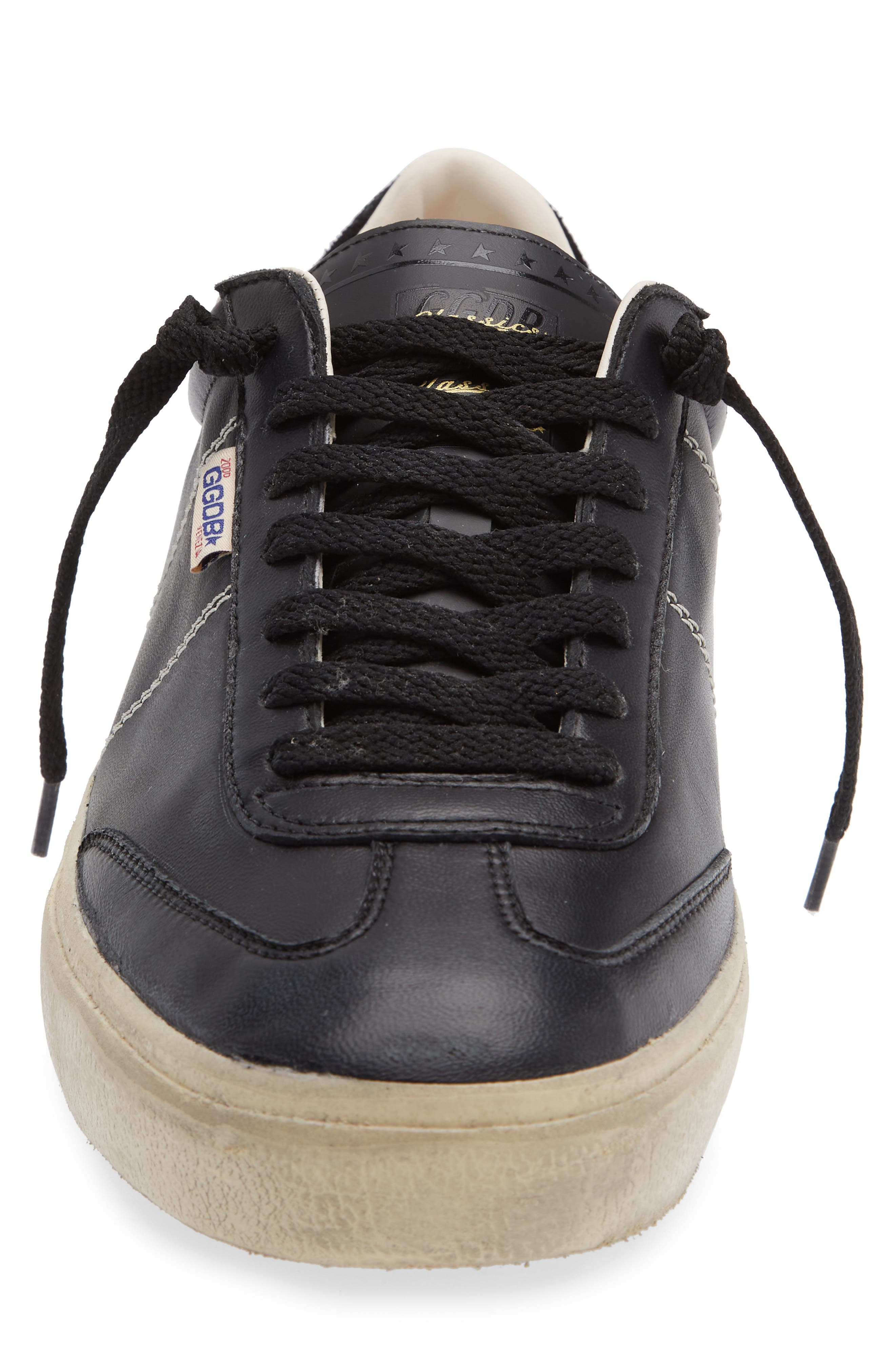 Golden Goose Soul Star Low Top Sneaker, Alternate, color, Black