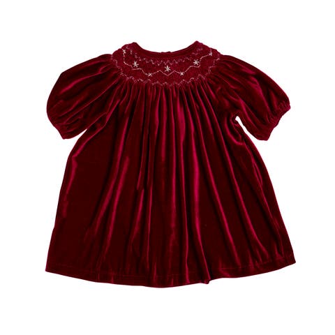 Velvet Smock Dress (Baby)
