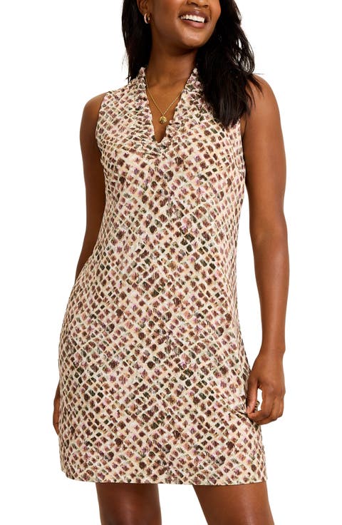 Carmela Gemstone Geo Sleeveless Minidress