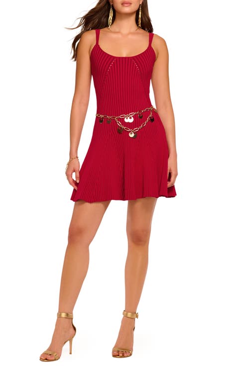 Lidia Rib Minidress