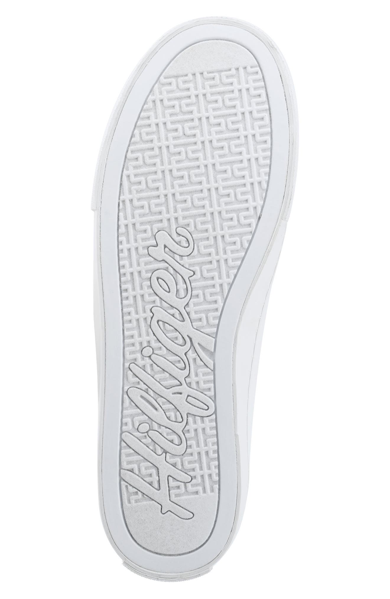 Tommy Hilfiger Lawson Logo Stripe Lace-Up Sneaker, Alternate, color, White Ll