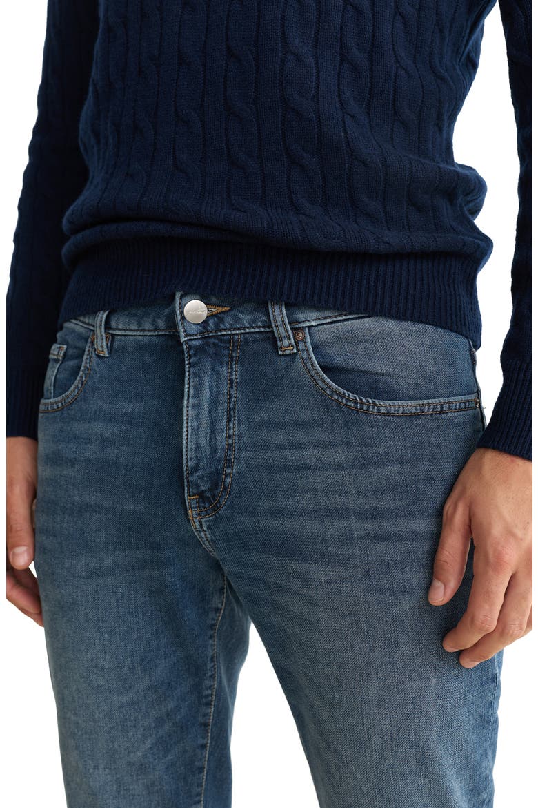 AMS Slim Knit Jeans, Alternate, color, OXFORD