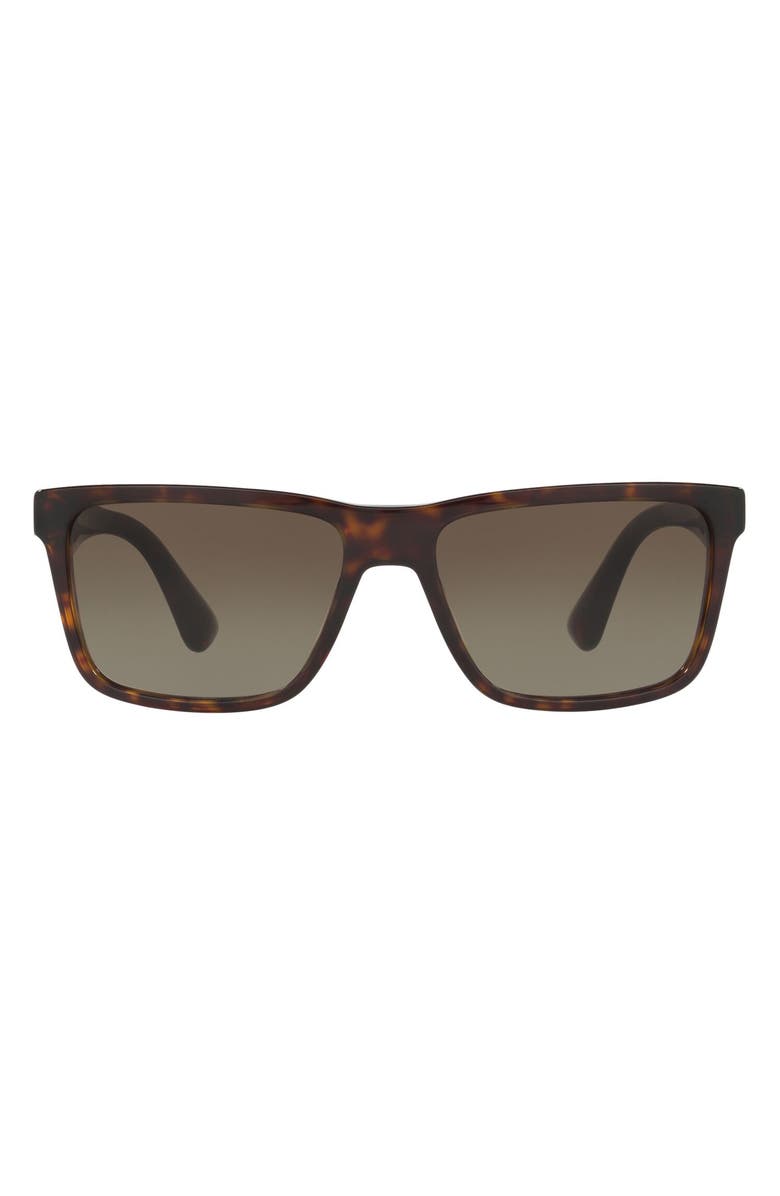 Prada 59mm Gradient Square Sunglasses, Main, color, 