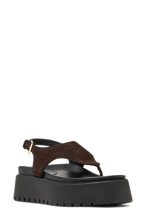 Tabor Slingback Platform Wedge Sandal (Women)