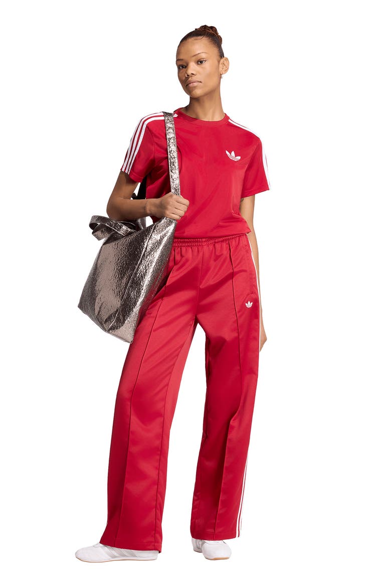 SST Loose Track Pants, Alternate, color, TEAM VICTORY RED/ WHITE