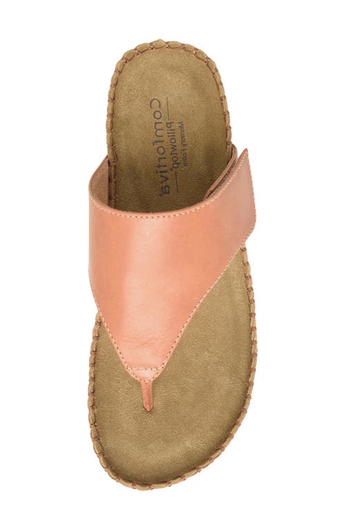 Comfortiva Edwyn Platform Wedge In Luggage