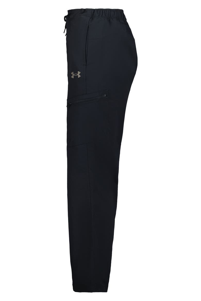 Kids' Ode Twill Cargo Pants, Alternate, color, BLACK