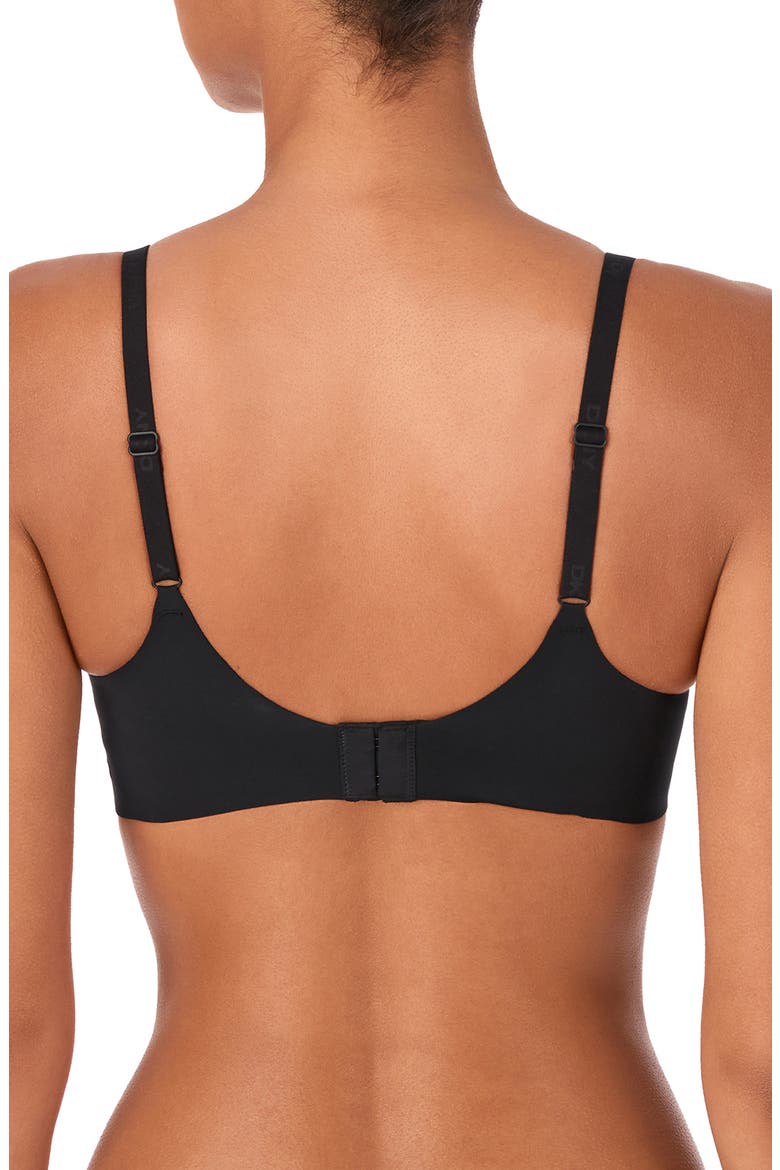 Active Comfort T-Shirt Bra, Alternate, color, BLACK