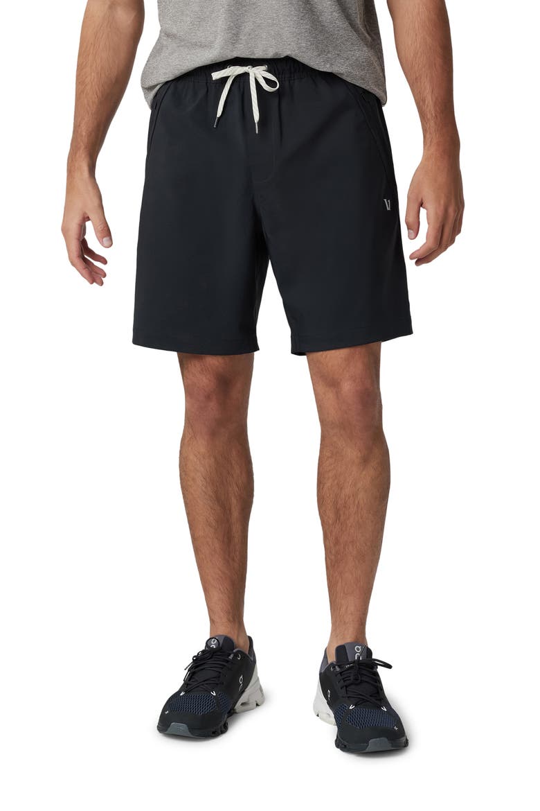 Train Tech Shorts, Main, color, BLACK