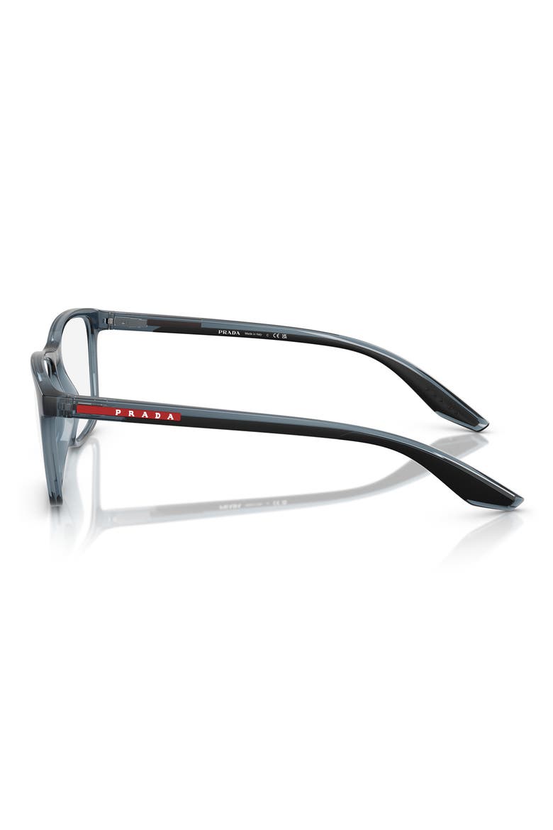 56mm Pillow Optical Glasses, Alternate, color, DARK BLUE