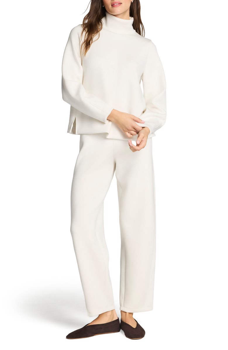 SPANX<sup>®</sup> AirEssentials<sup>®</sup> Luxe Mock Neck Sweatshirt, Alternate, color, Linen