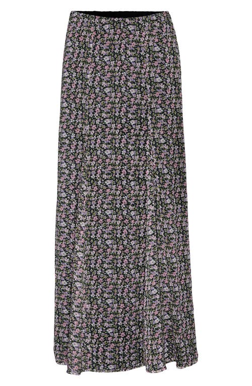 VERO MODA Milla Floral Maxi Skirt in Black Floral Multi 