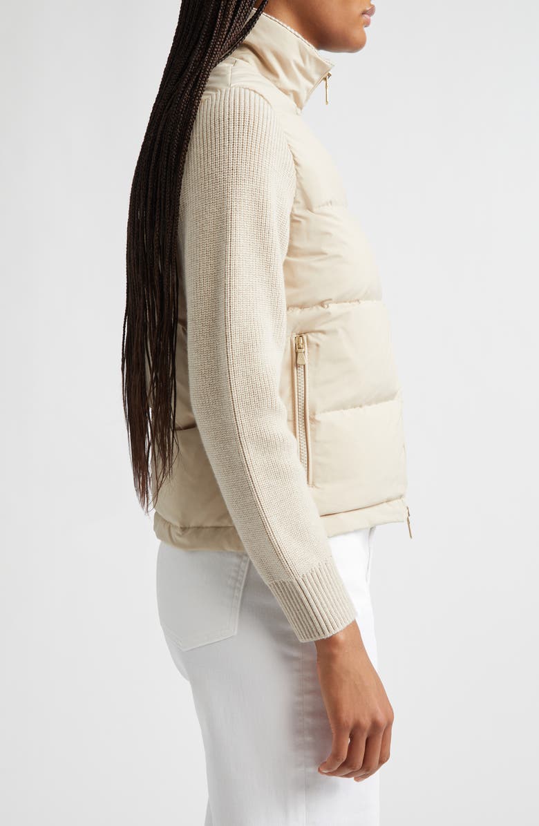 Eleventy Diamond Quilted Down Jacket, Alternate, color, 02 Sand