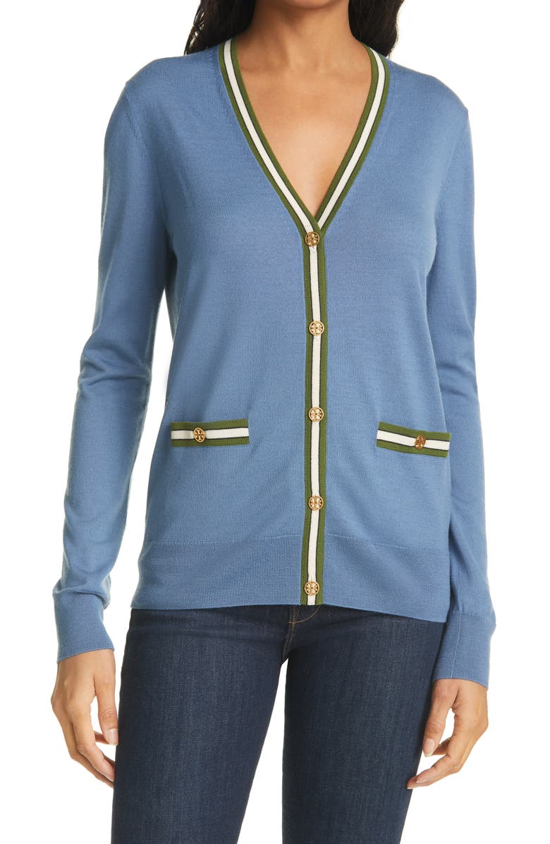 Tory Burch Madeline Cardigan, Main, color, 