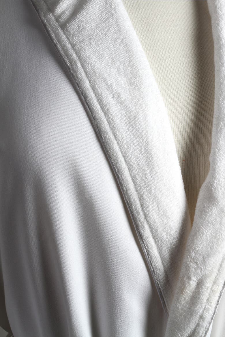 Spa Robe, Alternate, color, White