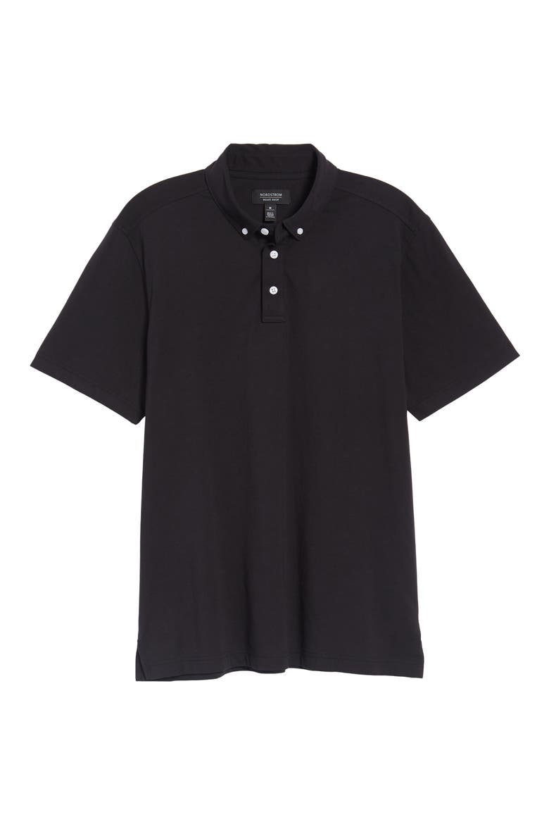 Regular Fit Polo, Alternate, color, BLACK