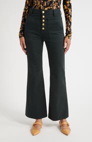 Ulla Johnson The Lou High Waist Flare Jeans