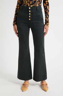 Ulla Johnson The Lou High Waist Flare Jeans