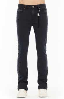 Premium Lenny B Crystal Embellished Bootcut Jeans