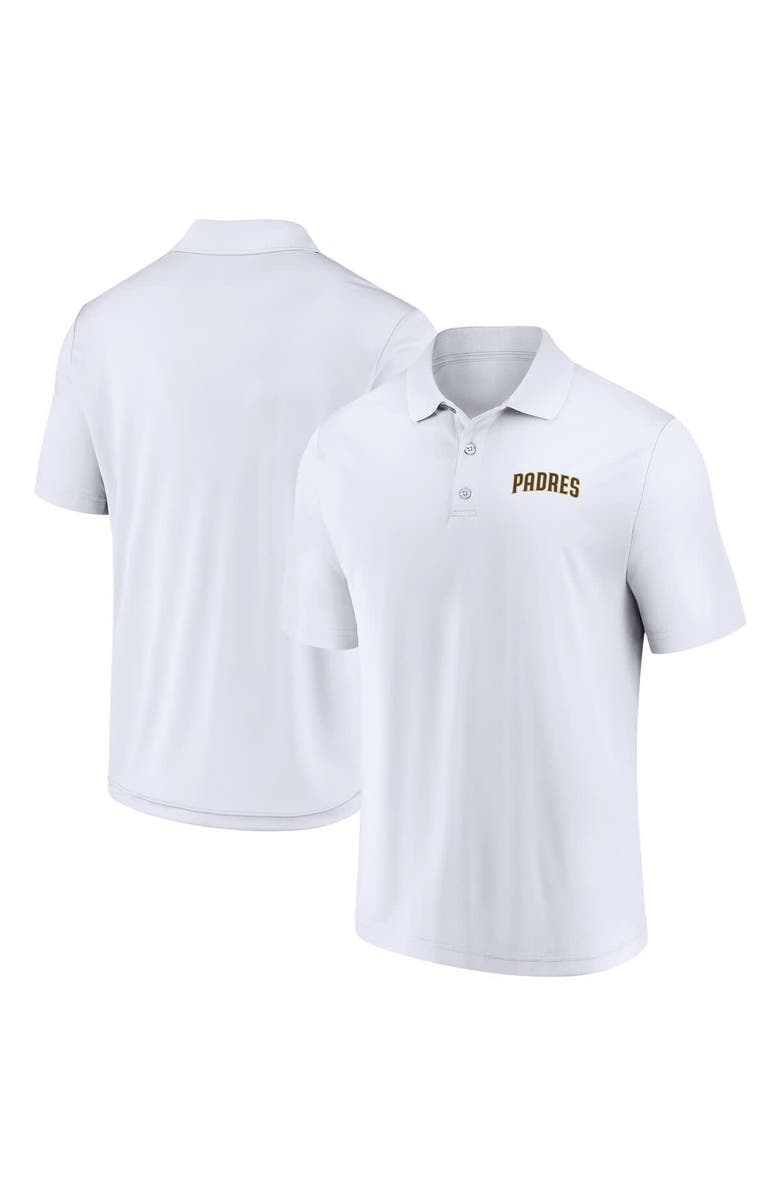 FANATICS Men's Fanatics White San Diego Padres Component Polo, Main, color, 