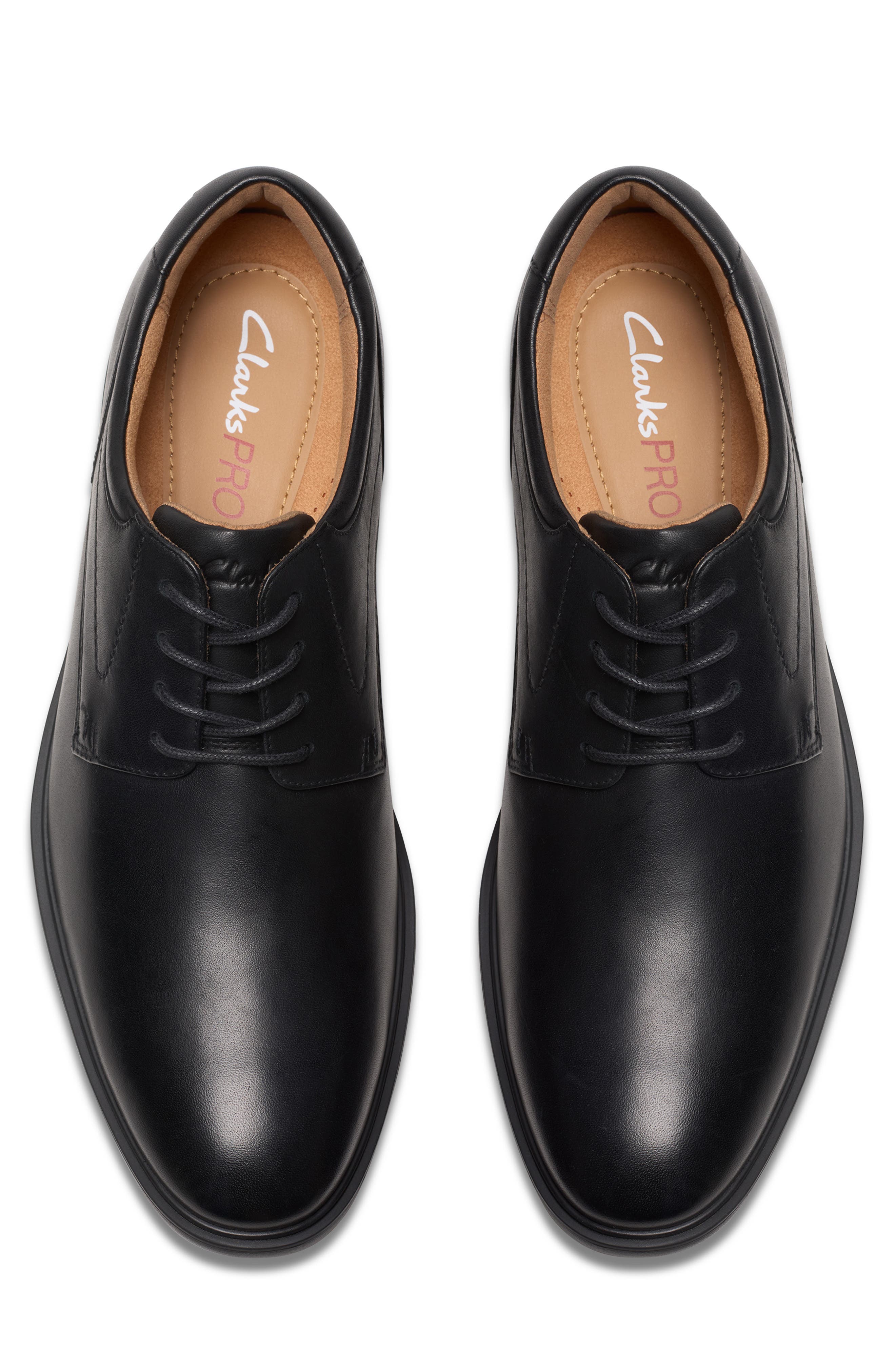 Clarks<sup>®</sup> Eldredge Oxford, Alternate, color, Black Leather