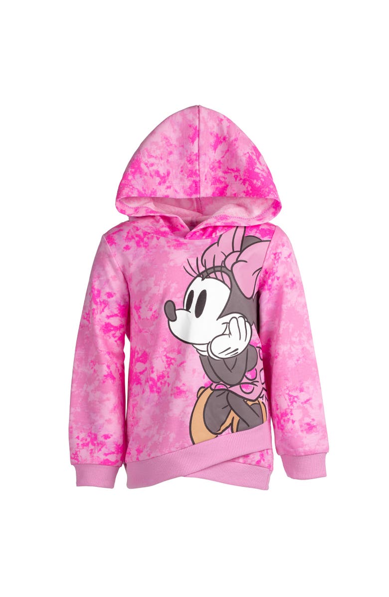 Disney Pullover Hoodie, Main, color, Minnie Mouse Magenta