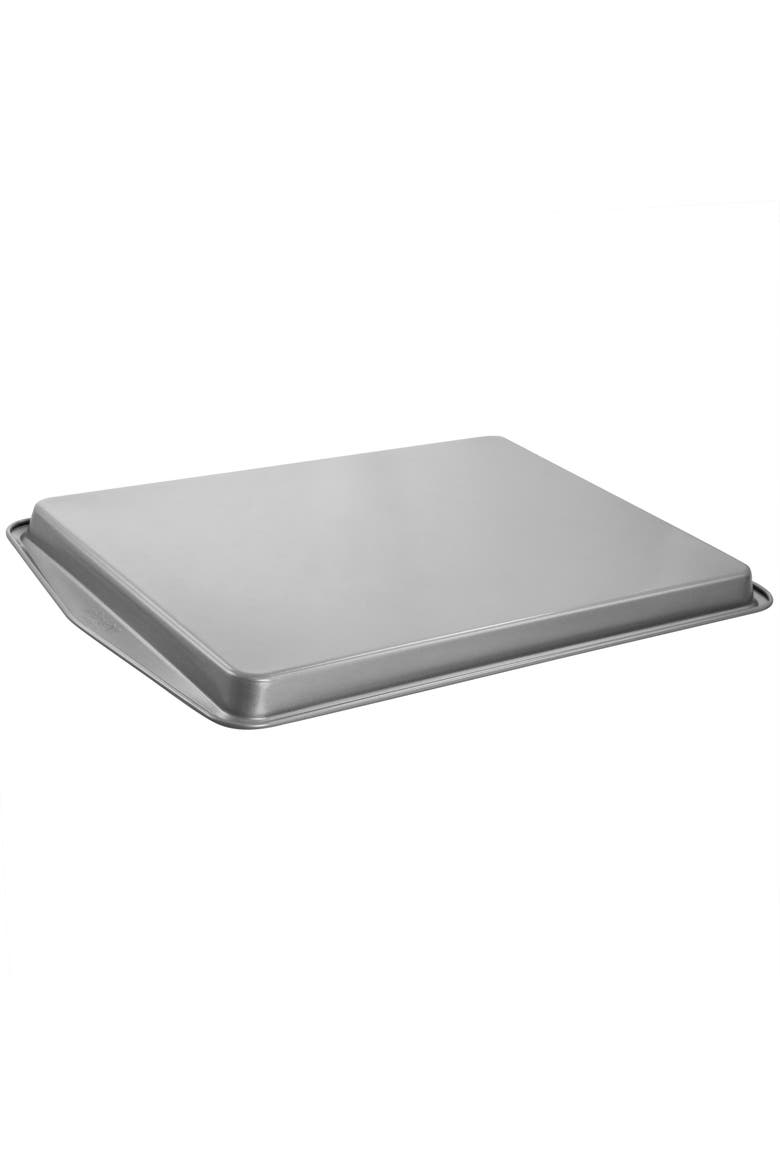 18in Carbon Steel Cookie Sheet, Alternate, color, Grey
