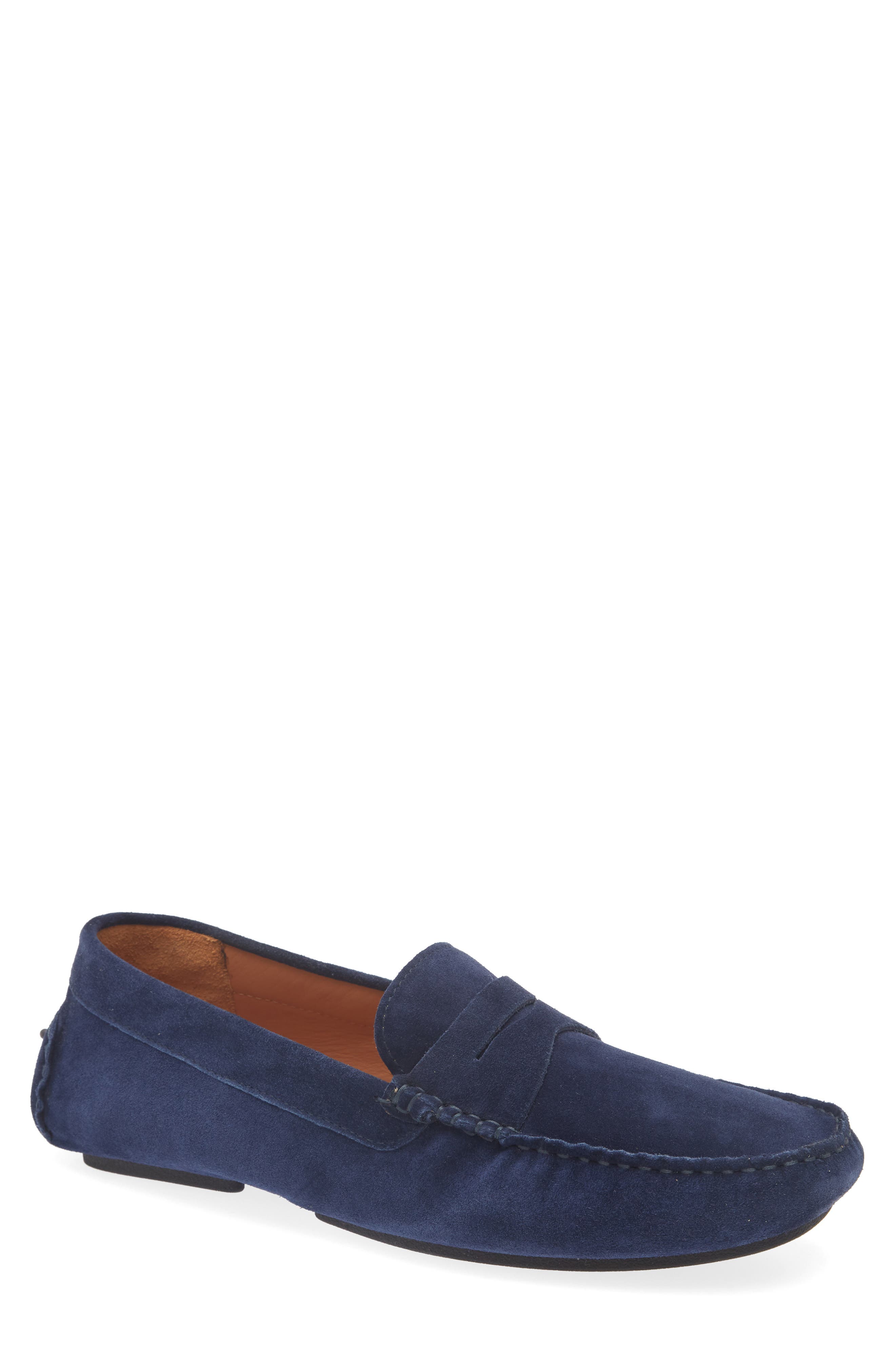  Navy Suede