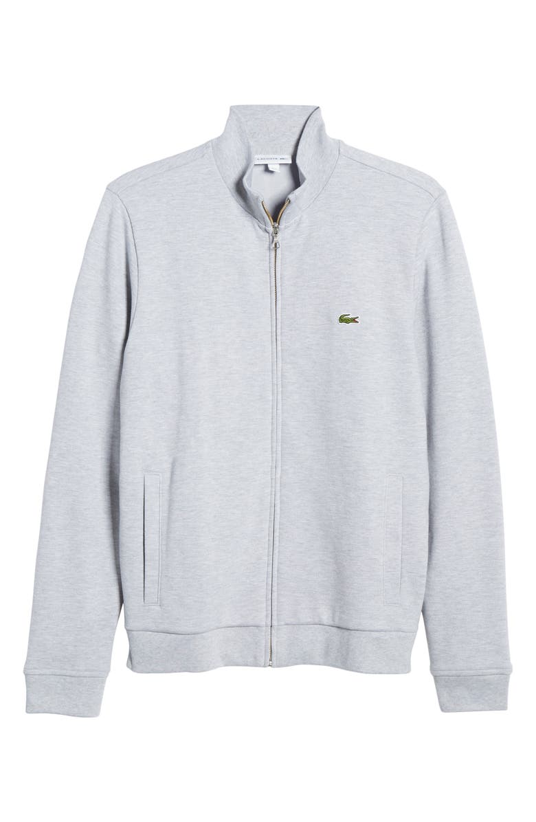 Lacoste Piqué Fleece Track Jacket, Alternate, color, 