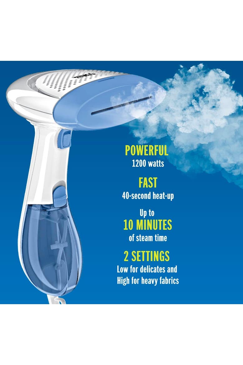 ExtremeSteam 1200 Watt Handheld Fabric Steamer, Alternate, color, Blue