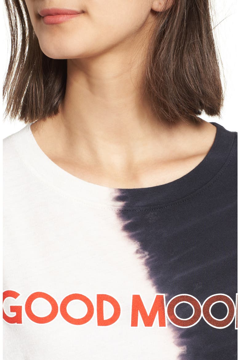 Good Mood Tie Dye Tee, Alternate, color, BLACK/ WHITE