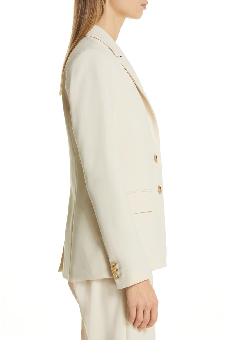 Aaron Boyfriend Blazer, Alternate, color, CREAM